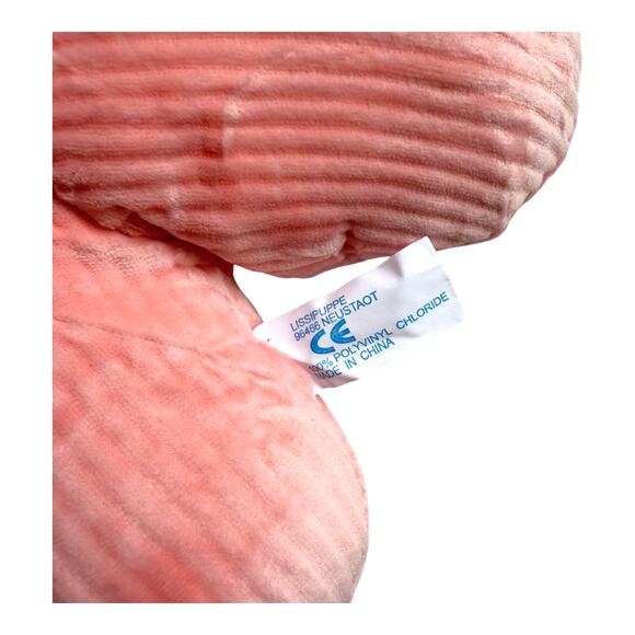 Lissidoll Flower Plush THROW PILLOW 14" Cushion Soft Pink Yellow LG Girls Room - Picture 3 of 6